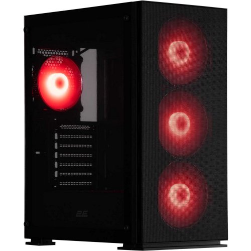 Корпус 2E Gaming Virtus Neo Tempered Glass без БЖ (2E-G3301N) Black (Відновлено продавцем, 836863) купити в Україні: Київ, Львів, Хмельницький, Тернопіль, Івано-Франківськ | Перевірка сумісності, низька ціна, відгуки, характеристики від TELEMART фото