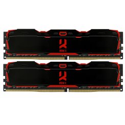 Озу GoodRAM DDR4 16GB (2x8GB) 2666Mhz IRDM X Black (IR-X2666D464L16S/16GDC) (Восстановлено продавцом, 836870)