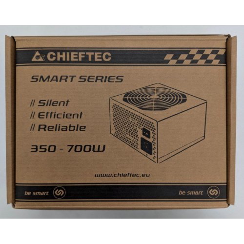 Блок живлення CHIEFTEC Smart 700W (GPS-700A8) (Відновлено продавцем, 837050) купити в Україні: Київ, Львів, Хмельницький, Тернопіль, Івано-Франківськ | Перевірка сумісності, низька ціна, відгуки, характеристики від TELEMART фото