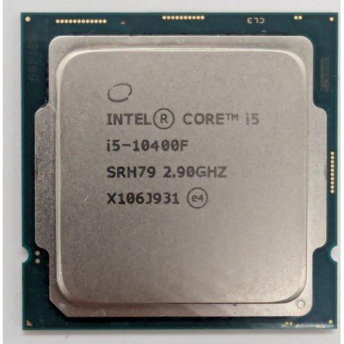 Процесор Intel Core i5-10400F 2.9(4.3)GHz 12MB s1200 Tray (CM8070104290716) (Відновлено продавцем, 837060) купити в Україні: Київ, Львів, Хмельницький, Тернопіль, Івано-Франківськ | Перевірка сумісності, низька ціна, відгуки, характеристики від TELEMART фото