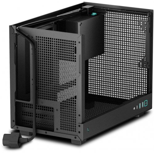 Уцінка корпус Deepcool CH160 Mesh без БЖ (R-CH160-BKNMI0-G-1) Black (Розкрита упаковка, 837082) купити в Україні: Київ, Львів, Хмельницький, Тернопіль, Івано-Франківськ | Перевірка сумісності, низька ціна, відгуки, характеристики від TELEMART фото