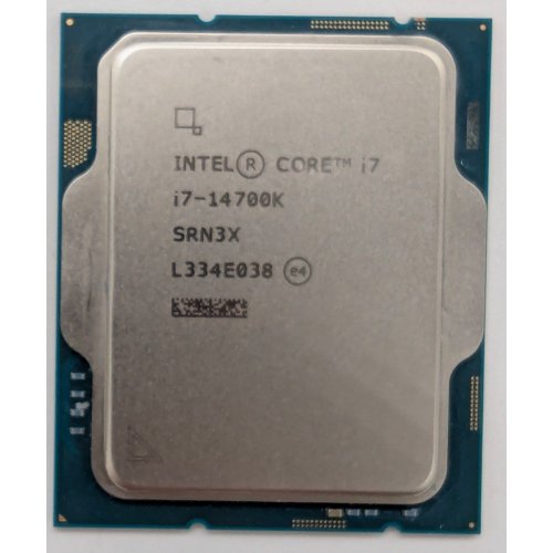 Процессор Intel Core i7-14700K 3.4(5.6)GHz 33MB s1700 Box (BX8071514700K) (Восстановлено продавцом, 837096) купить в Украине: Киев, Днепр, Харьков, Одесса  | Проверка совместимости, низкая цена, отзывы, характеристики от TELEMART фото