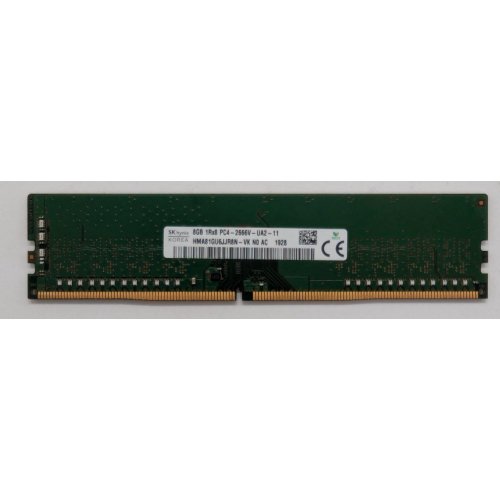 Озу Hynix DDR4 8GB 2666Mhz (HMA81GU6JJR8N-VK) (Восстановлено продавцом, 837097) купить в Украине: Киев, Днепр, Харьков, Одесса  | Проверка совместимости, низкая цена, отзывы, характеристики от TELEMART фото