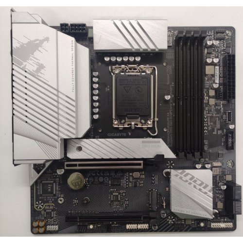 Материнська плата Gigabyte B760M AORUS ELITE AX (s1700, Intel B760) (Відновлено продавцем, 837110) купити в Україні: Київ, Львів, Хмельницький, Тернопіль, Івано-Франківськ | Перевірка сумісності, низька ціна, відгуки, характеристики від TELEMART фото