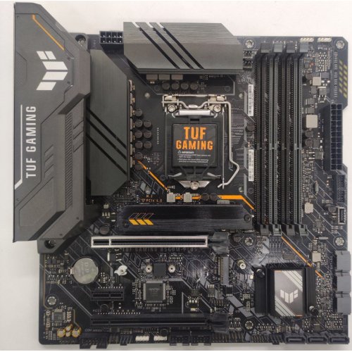 Материнская плата Asus TUF GAMING B560M-PLUS (s1200, Intel B560) (Восстановлено продавцом, 837131) купить в Украине: Киев, Днепр, Харьков, Одесса  | Проверка совместимости, низкая цена, отзывы, характеристики от TELEMART фото