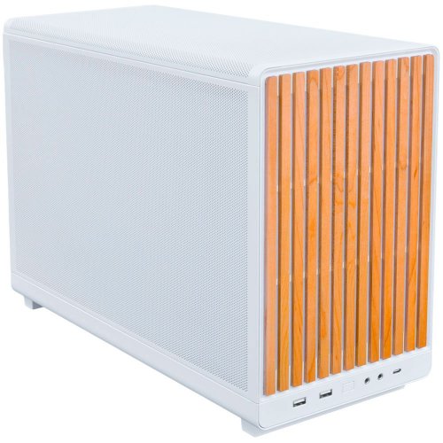 Уцінка корпус Lian Li A3 без БЖ (G99.A3W-WD.00) White/Wooden (Розкрита упаковка, 837217) купити в Україні: Київ, Львів, Хмельницький, Тернопіль, Івано-Франківськ | Перевірка сумісності, низька ціна, відгуки, характеристики від TELEMART фото