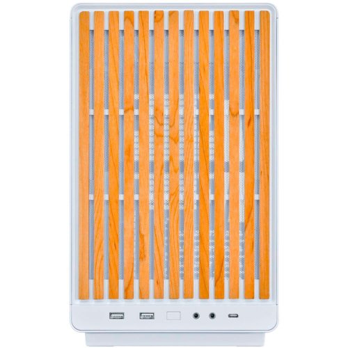 Уцінка корпус Lian Li A3 без БЖ (G99.A3W-WD.00) White/Wooden (Розкрита упаковка, 837217) купити в Україні: Київ, Львів, Хмельницький, Тернопіль, Івано-Франківськ | Перевірка сумісності, низька ціна, відгуки, характеристики від TELEMART фото