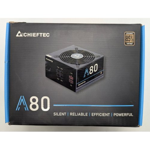 Блок живлення CHIEFTEC A-80 750W (CTG-750C) (Відновлено продавцем, 837222) купити в Україні: Київ, Львів, Хмельницький, Тернопіль, Івано-Франківськ | Перевірка сумісності, низька ціна, відгуки, характеристики від TELEMART фото