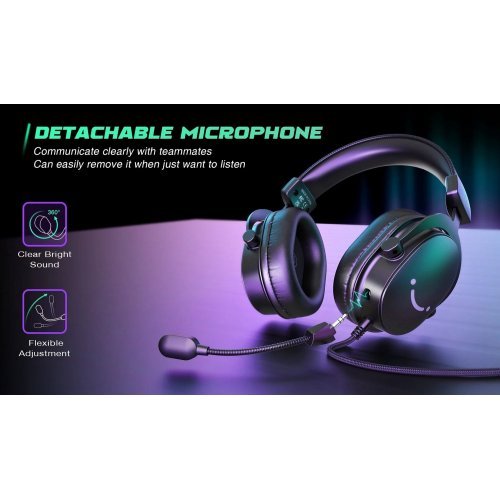 Уцінка навушники Fifine H9 Black (Розкрита упаковка, 837245) купити в Україні: Київ, Львів, Хмельницький, Тернопіль, Івано-Франківськ | Низька ціна, відгуки, характеристики від TELEMART фото