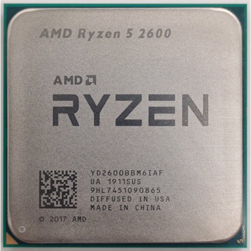 Процесор AMD Ryzen 5 2600 3.4(3.9)GHz 16MB sAM4 Tray (YD2600BBM6IAF) (Відновлено продавцем, 837254) купити в Україні: Київ, Львів, Хмельницький, Тернопіль, Івано-Франківськ | Перевірка сумісності, низька ціна, відгуки, характеристики від TELEMART фото