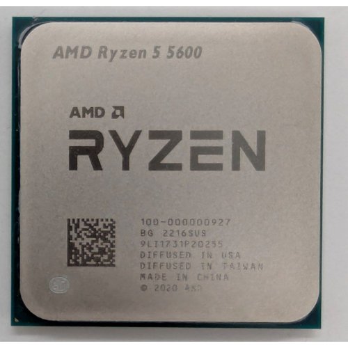 Процесор AMD Ryzen 5 5600 3.5(4.4)GHz 32MB sAM4 Tray (100-000000927) (Відновлено продавцем, 837259) купити в Україні: Київ, Львів, Хмельницький, Тернопіль, Івано-Франківськ | Перевірка сумісності, низька ціна, відгуки, характеристики від TELEMART фото
