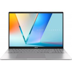 Ноутбук Asus Vivobook S16 S3607VA-RP015 (90NB1671-M000R0) Cool Silver / 16″ (1920x1200, IPS) / Intel Core i7-13620H (3.6–4.9 ГГц), 10 ядер / Intel UHD Graphics / 16 ГБ (DDR5) / 512 ГБ (SSD) / Без ОС