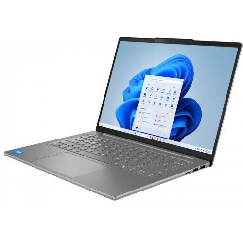 Ноутбук Lenovo IdeaPad Slim 5 14IRH10 (83HR00BCRA) Luna Grey купити в Україні: Київ, Львів, Хмельницький, Тернопіль, Івано-Франківськ | Низька ціна, відгуки, характеристики від TELEMART фото