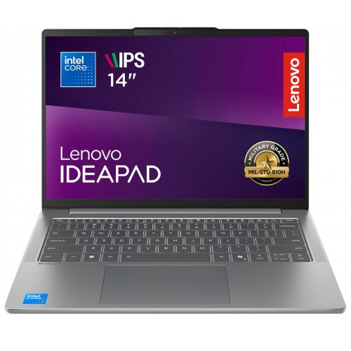 Ноутбук Lenovo IdeaPad Slim 5 14IRH10 (83HR00BNRA) Luna Grey купити в Україні: Київ, Львів, Хмельницький, Тернопіль, Івано-Франківськ | Низька ціна, відгуки, характеристики від TELEMART фото