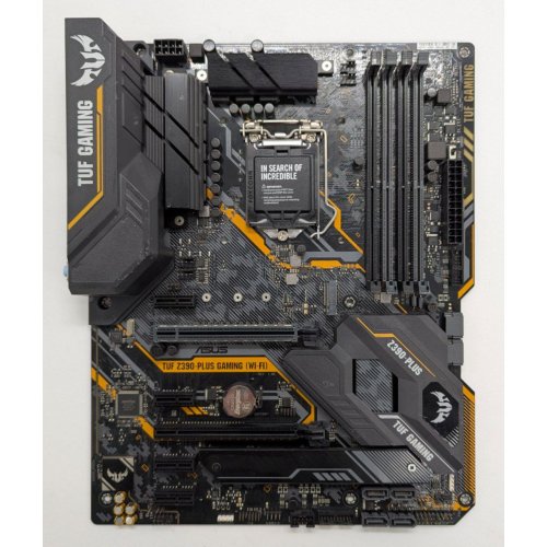 Материнська плата Asus TUF Z390-PLUS GAMING (s1151-v2, Intel Z390) (Відновлено продавцем, 837489) купити в Україні: Київ, Львів, Хмельницький, Тернопіль, Івано-Франківськ | Перевірка сумісності, низька ціна, відгуки, характеристики від TELEMART фото