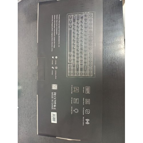 Уценка клавиатура MCHOSE G75 Pro RGB Mechanical Cabbage Tofu Switch Wireless (MC-G75-4A-UA) Blue (Повреждена упаковка, 837503) купить в Украине: Киев, Днепр, Харьков, Одесса  | Низкая цена, отзывы, характеристики от TELEMART фото