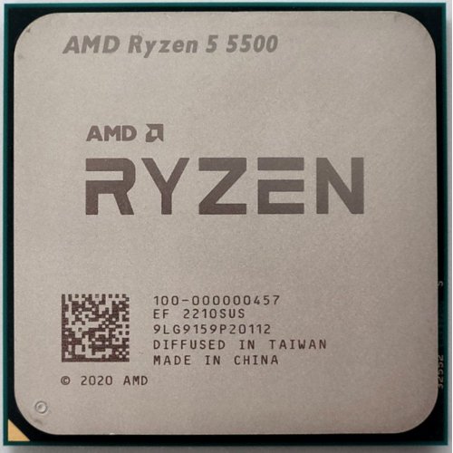 Процесор AMD Ryzen 5 5500 3.6(4.2)GHz 16MB sAM4 Box (100-100000457BOX) (Відновлено продавцем, 837507) купити в Україні: Київ, Львів, Хмельницький, Тернопіль, Івано-Франківськ | Перевірка сумісності, низька ціна, відгуки, характеристики від TELEMART фото