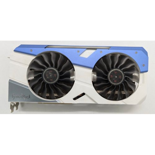 Відеокарта Palit GeForce GTX 1070 GameRock+ 8192MB (NE51070S15P2-1041G) (Відновлено продавцем, 837518) купити в Україні: Київ, Львів, Хмельницький, Тернопіль, Івано-Франківськ | Перевірка сумісності, низька ціна, відгуки, характеристики від TELEMART фото
