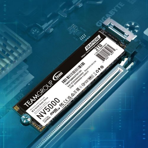 SSD-диск Team NV5000 3D NAND 1TB M.2 (2280 PCI-E) NVMe x4 (TM8FGM001T0C101) купити в Україні: Київ, Львів, Хмельницький, Тернопіль, Івано-Франківськ | Перевірка сумісності, низька ціна, відгуки, характеристики від TELEMART фото