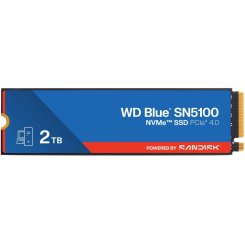 SSD-диск Western Digital Blue SN5100 3D NAND QLC 2TB M.2 (2280 PCI-E) NVMe x4 (WDS200T5B0E-00CPE0)