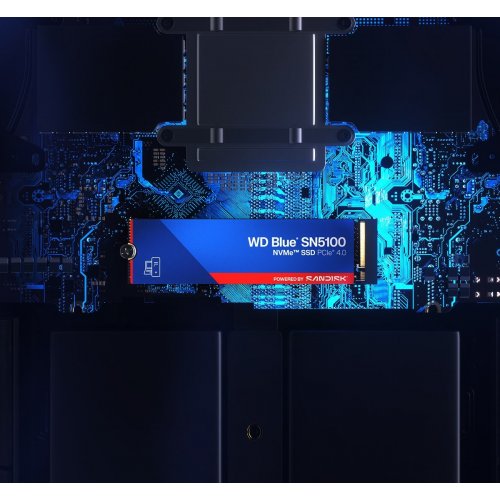 SSD-диск Western Digital Blue SN5100 3D NAND QLC 2TB M.2 (2280 PCI-E) NVMe x4 (WDS200T5B0E-00CPE0) купить в Украине: Киев, Днепр, Харьков, Одесса  | Проверка совместимости, низкая цена, отзывы, характеристики от TELEMART фото