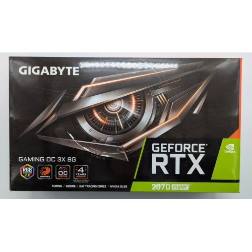 Видеокарта Gigabyte GeForce RTX 2070 SUPER Gaming OC 3X 8192MB (GV-N207SGAMING OC-8GD) (Восстановлено продавцом, 837552) купить в Украине: Киев, Днепр, Харьков, Одесса  | Проверка совместимости, низкая цена, отзывы, характеристики от TELEMART фото
