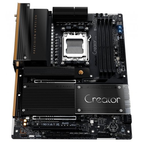 Материнская плата AsRock X870 Taichi Creator (sAM5, AMD X870) купить в Украине: Киев, Днепр, Харьков, Одесса  | Проверка совместимости, низкая цена, отзывы, характеристики от TELEMART фото