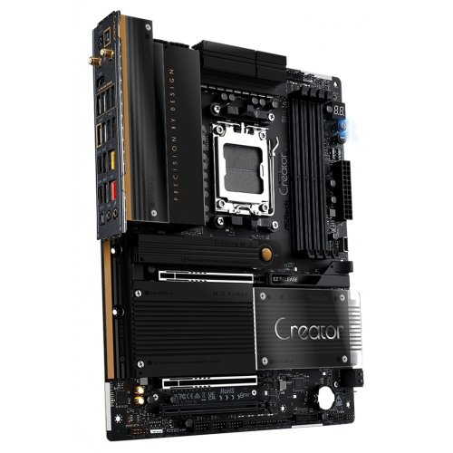 Материнская плата AsRock X870 Taichi Creator (sAM5, AMD X870) купить в Украине: Киев, Днепр, Харьков, Одесса  | Проверка совместимости, низкая цена, отзывы, характеристики от TELEMART фото