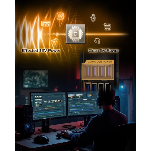 Материнская плата AsRock X870 Taichi Creator (sAM5, AMD X870) купить в Украине: Киев, Днепр, Харьков, Одесса  | Проверка совместимости, низкая цена, отзывы, характеристики от TELEMART фото