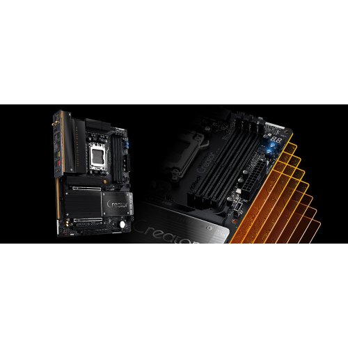 Материнская плата AsRock X870 Taichi Creator (sAM5, AMD X870) купить в Украине: Киев, Днепр, Харьков, Одесса  | Проверка совместимости, низкая цена, отзывы, характеристики от TELEMART фото