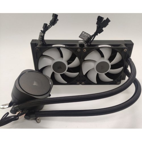 Готовая сво Corsair NAUTILUS 240 RS ARGB (CW-9060092-WW) Black (Восстановлено продавцом, 837612) купить в Украине: Киев, Днепр, Харьков, Одесса  | Проверка совместимости, низкая цена, отзывы, характеристики от TELEMART фото