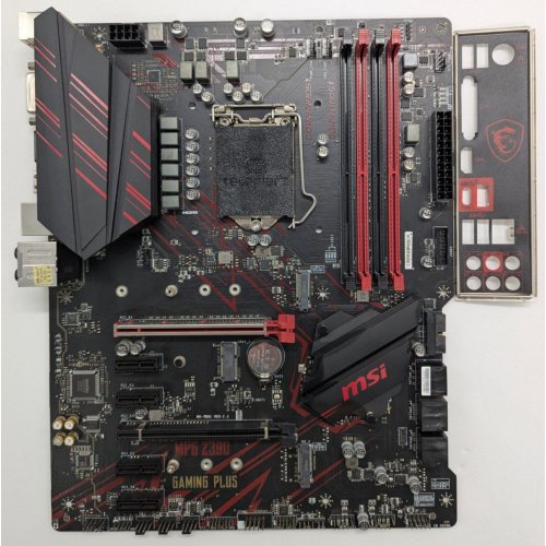 Материнська плата MSI MPG Z390 GAMING PLUS (s1151-v2, Intel Z390) (Відновлено продавцем, 837631) купити в Україні: Київ, Львів, Хмельницький, Тернопіль, Івано-Франківськ | Перевірка сумісності, низька ціна, відгуки, характеристики від TELEMART фото