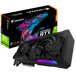 Відеокарта Gigabyte GeForce RTX 3070 Ti AORUS MASTER 8192MB (GV-N307TAORUS M-8GD) (Відновлено продавцем, 837642)
