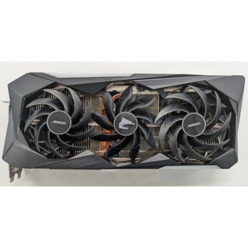 Відеокарта Gigabyte GeForce RTX 3070 Ti AORUS MASTER 8192MB (GV-N307TAORUS M-8GD) (Відновлено продавцем, 837642) купити в Україні: Київ, Львів, Хмельницький, Тернопіль, Івано-Франківськ | Перевірка сумісності, низька ціна, відгуки, характеристики від TELEMART фото