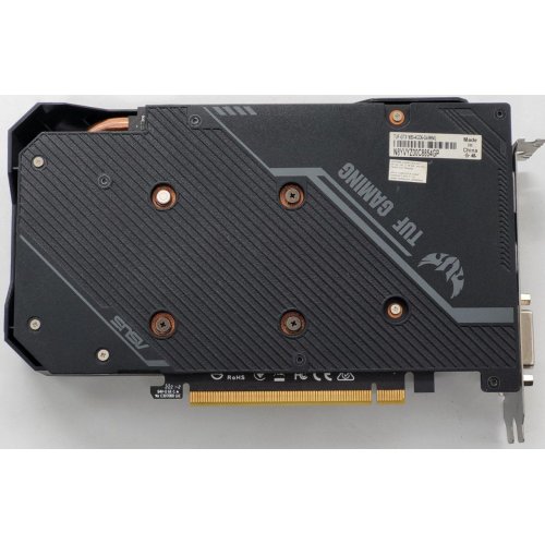 Відеокарта Asus TUF GeForce GTX 1650 Gaming 4096MB (TUF-GTX1650-4GD6-GAMING) (Відновлено продавцем, 837652) купити в Україні: Київ, Львів, Хмельницький, Тернопіль, Івано-Франківськ | Перевірка сумісності, низька ціна, відгуки, характеристики від TELEMART фото