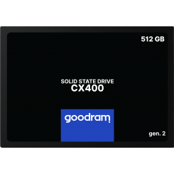 Ssd-диск GoodRAM CX400 Gen.2 3D NAND TLC 512GB 2.5