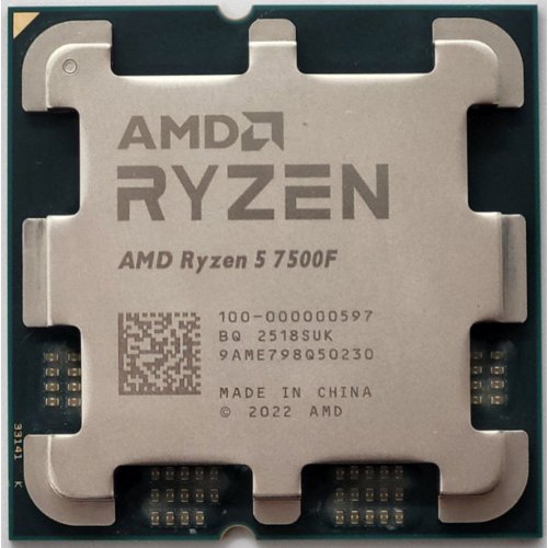 Процесор AMD Ryzen 5 7500F 3.7(5.0)GHz 32MB sAM5 Tray (100-000000597) (Відновлено продавцем, 837662) купити в Україні: Київ, Львів, Хмельницький, Тернопіль, Івано-Франківськ | Перевірка сумісності, низька ціна, відгуки, характеристики від TELEMART фото