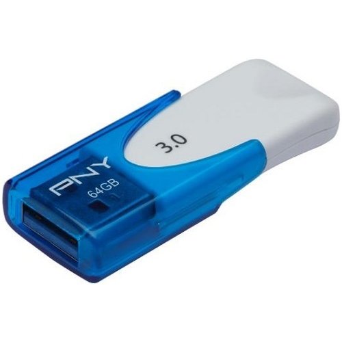 

PNY Attache 4 64GB USB 3.0 Blue (FD64GATT430-EF)