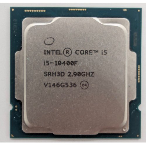 Процесор Intel Core i5-10400F 2.9(4.3)GHz 12MB s1200 Tray (CM8070104290716) (Відновлено продавцем, 837820) купити в Україні: Київ, Львів, Хмельницький, Тернопіль, Івано-Франківськ | Перевірка сумісності, низька ціна, відгуки, характеристики від TELEMART фото