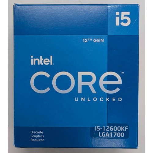 Процессор Intel Core i5-12600KF 3.7(4.9)GHz 20MB s1700 Box (BX8071512600KF) (Восстановлено продавцом, 837831) купить в Украине: Киев, Днепр, Харьков, Одесса  | Проверка совместимости, низкая цена, отзывы, характеристики от TELEMART фото