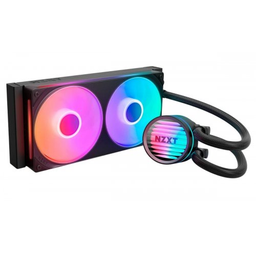 Готовая СВО NZXT Kraken Core 240 RGB (RL-KR24C-B1) Black купить в Украине: Киев, Днепр, Харьков, Одесса  | Проверка совместимости, низкая цена, отзывы, характеристики от TELEMART фото