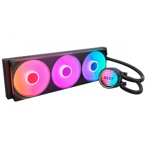 Готовая СВО NZXT Kraken Core 360 RGB (RL-KR36C-B1) Black купить в Украине: Киев, Днепр, Харьков, Одесса  | Проверка совместимости, низкая цена, отзывы, характеристики от TELEMART фото