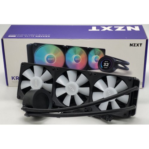 Готовая сво NZXT Kraken Elite 360 RGB (RL-KR36E-B1) Black (Восстановлено продавцом, 837908) купить в Украине: Киев, Днепр, Харьков, Одесса  | Проверка совместимости, низкая цена, отзывы, характеристики от TELEMART фото
