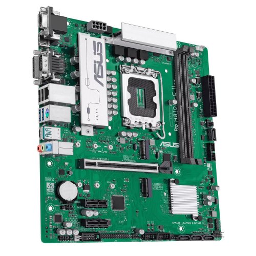 Материнська плата Asus Pro H810M-C II-CSM (s1851, Intel H810) купити в Україні: Київ, Львів, Хмельницький, Тернопіль, Івано-Франківськ | Перевірка сумісності, низька ціна, відгуки, характеристики від TELEMART фото