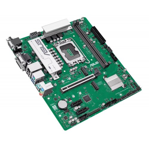 Материнська плата Asus Pro H810M-C II-CSM (s1851, Intel H810) купити в Україні: Київ, Львів, Хмельницький, Тернопіль, Івано-Франківськ | Перевірка сумісності, низька ціна, відгуки, характеристики від TELEMART фото