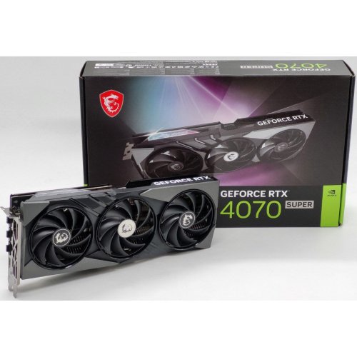 Видеокарта MSI GeForce RTX 4070 SUPER GAMING X SLIM 12228MB (RTX 4070 SUPER 12G GAMING X SLIM) (Восстановлено продавцом, 837954) купить в Украине: Киев, Днепр, Харьков, Одесса  | Проверка совместимости, низкая цена, отзывы, характеристики от TELEMART фото
