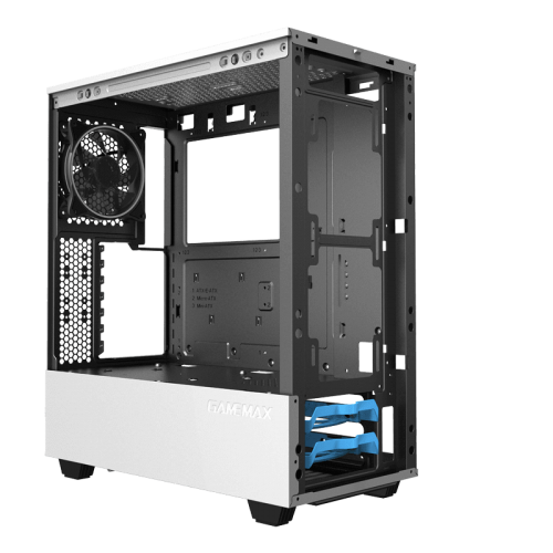 Корпус GAMEMAX T802 Panda ARGB Tempered Glass без БЖ White (Відновлено продавцем, 837966) купити в Україні: Київ, Львів, Хмельницький, Тернопіль, Івано-Франківськ | Перевірка сумісності, низька ціна, відгуки, характеристики від TELEMART фото