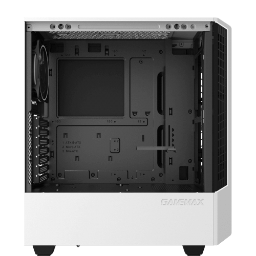 Корпус GAMEMAX T802 Panda ARGB Tempered Glass без БЖ White (Відновлено продавцем, 837966) купити в Україні: Київ, Львів, Хмельницький, Тернопіль, Івано-Франківськ | Перевірка сумісності, низька ціна, відгуки, характеристики від TELEMART фото