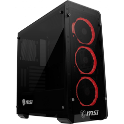 Корпус MSI MAG PYLON без БП Black (Восстановлено продавцом, 837983)