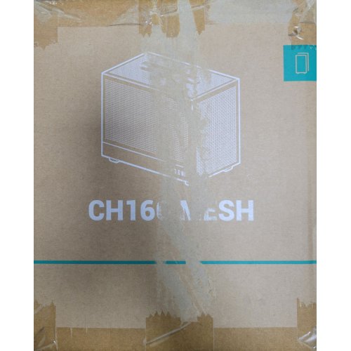 Уценка корпус Deepcool CH160 Mesh без БП (R-CH160-BKNMI0-G-1) Black (Повреждена упаковка, 837988) купить в Украине: Киев, Днепр, Харьков, Одесса  | Проверка совместимости, низкая цена, отзывы, характеристики от TELEMART фото